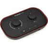 imageFocusrite Vocaster Two  Podcasting Interface for Recording Host and Guest 2 Mic Inputs and Headphone Outputs with Auto Gain Enhance and Mute Small Lightweight and Powered by ComputerVocaster One