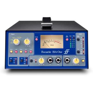 imageFocusrite ISA Two Classic rackmount dual mono mic preamp with variable impedance selector and highpass filter per channelISA One