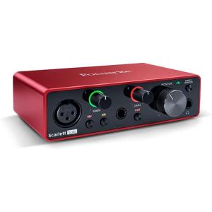 imageFocusrite Scarlett 4i4 4th Gen USB Audio Interface for Musicians Songwriters Guitarists Content Creators  HighFidelity Studio Quality Recording and All the Software You Need to RecordScarlett Solo