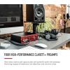 imageFocusrite Clarett 4Pre USB StudioGrade Audio Interface for Music Makers  Four LowNoise LowDistortion Mic Preamps providing TrueToLife Sound4Pre 18in  20Out